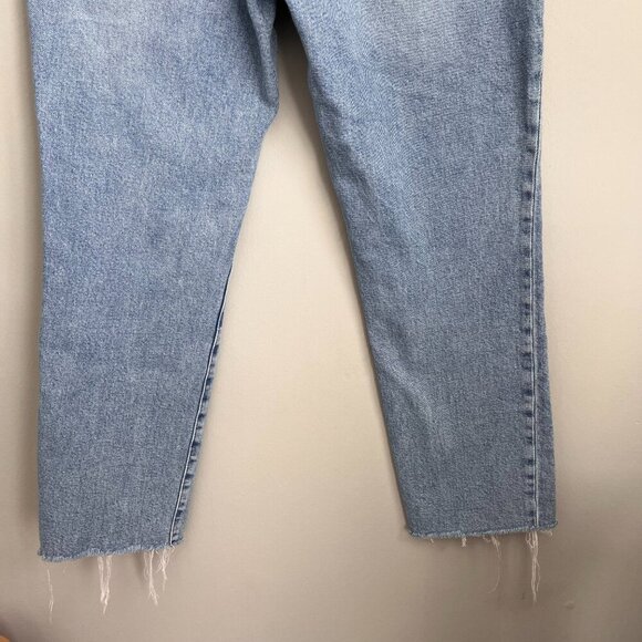 J. Crew Straight Leg Jean Size 28 High Waisted Light Denim - Picture 8 of 10